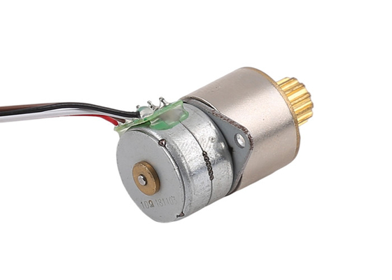 SM1516 Geared Stepper Motor 5V DC 15mm Diameter 18° Step Angle With Cylinder Gearbox