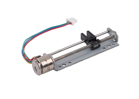 VSM10198 Slider Stepper Motor Low Noise 39mm Stroke M2*0.4P Lead Screw 120 Grams Thrust