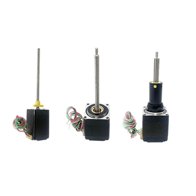 Мотор Nema 11 (28mm) гибридный stepper, двухполярный, 4 руководство, винт руководства АКМЕ, малошумный, длинная жизнь, высокая эффективность.