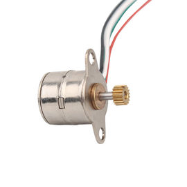 CW/CCW Rotation Permanent Magnet Micro Stepper Motor 2 Phase 4 Wire Weight 4g 18 degree
